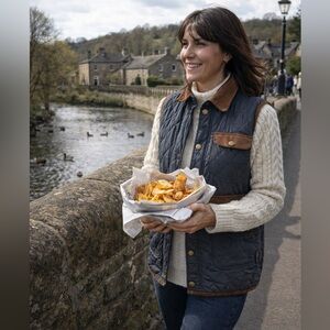 Vintage Barbour Quilted Gilet / Waistcoat
